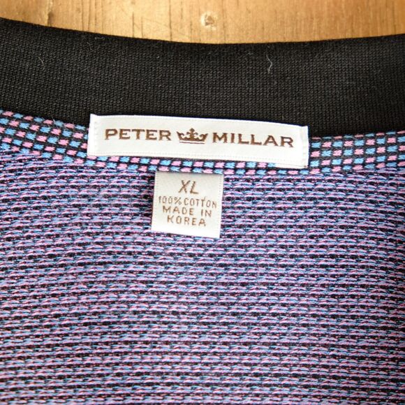 Peter‎ Millar 100% Cotton Polo Shirt Golf Resort Summer Sz XL - Picture 6 of 9
